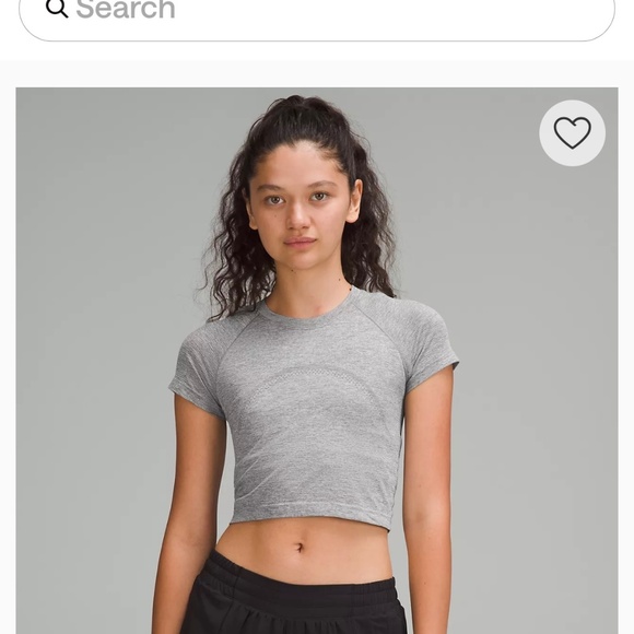 Swiftly Tech Cropped Short Sleeve 2.0 - Size 4 - Picture 1 of 3